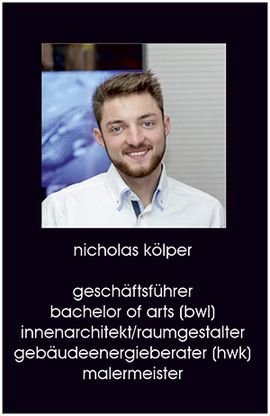 Geschäftsführer Nicholas Kölper