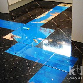 Glasplatten Fußboden Kölper